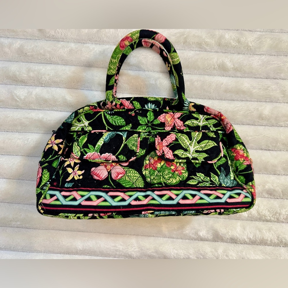 Vera Bradley Lola Retired “Botanica” Handbag